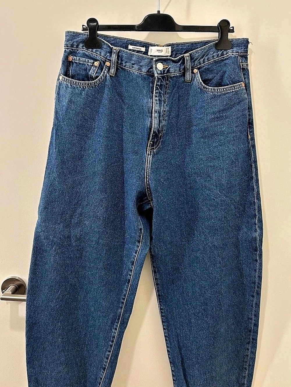 Mango Antonela Jeans Boyfriend Jeans in Blue Size 12